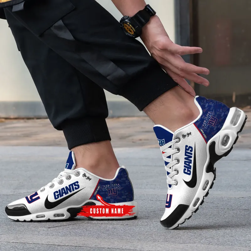 New York Giants Youth Sneakers Side View