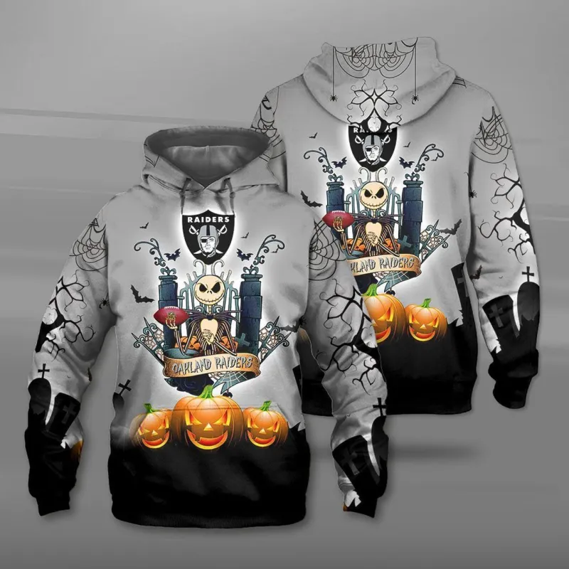 Sizing Chart for Las Vegas Raiders Hoodie