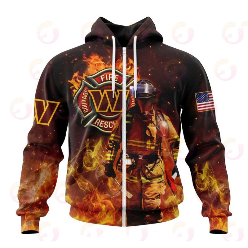 Washington Commanders Honor Firefighters Sweatshirt