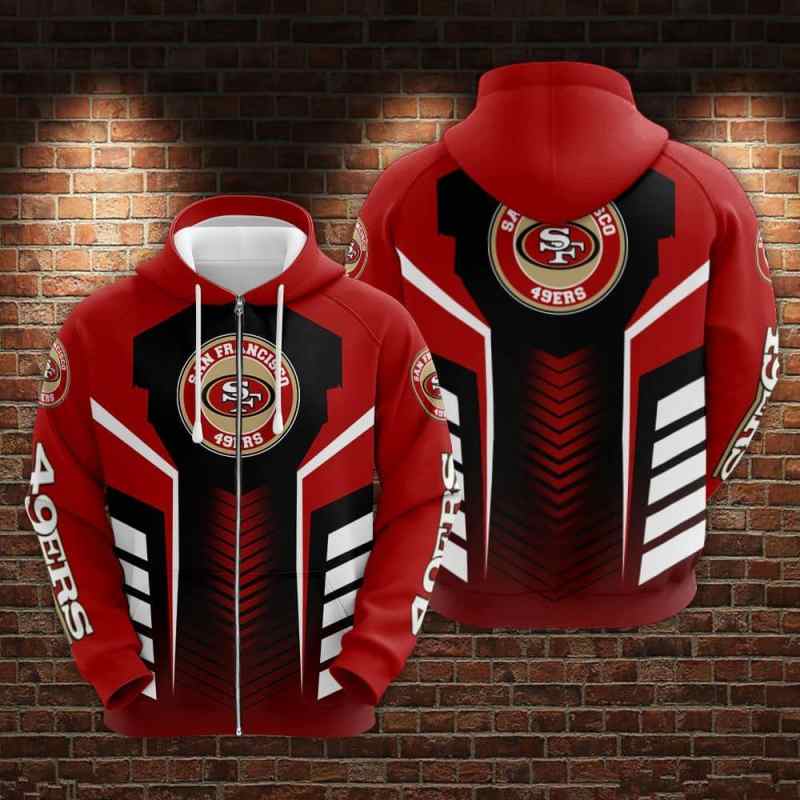 San Francisco 49ers Limited Hoodie Back View