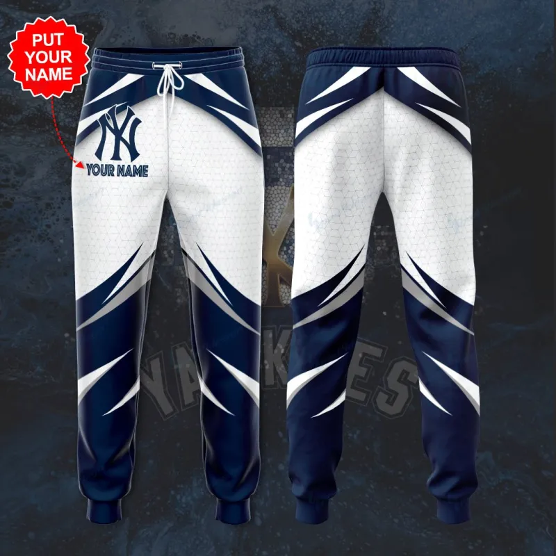 New York Yankees Personalized Sweater/ Jogger 002 Side View