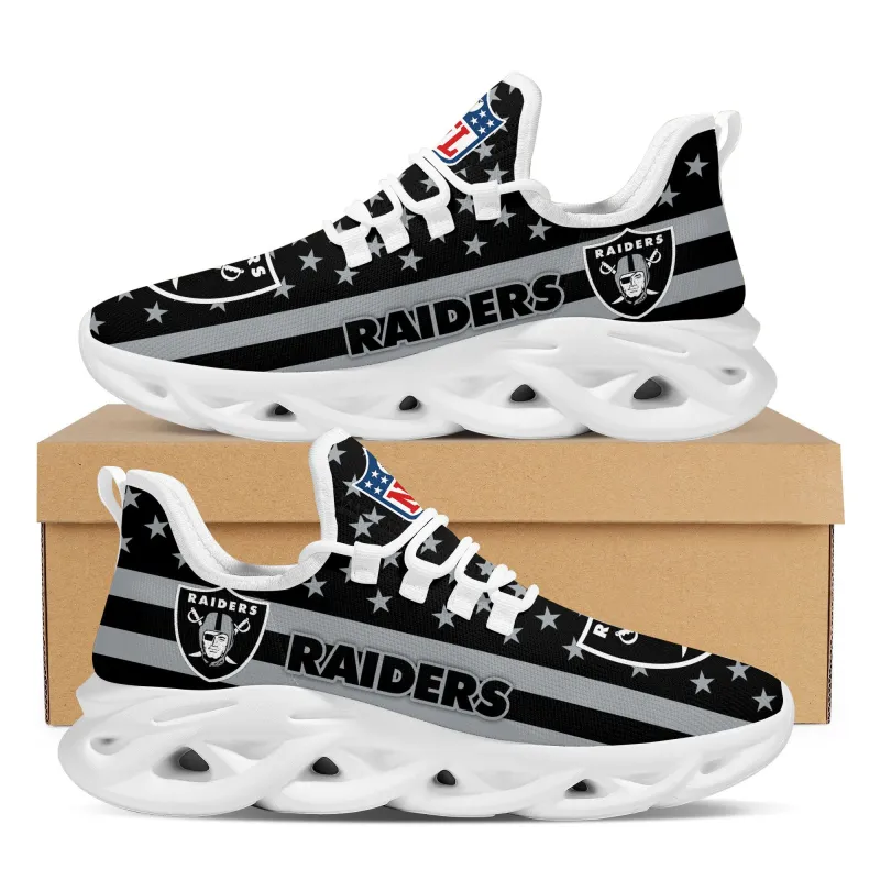 Las Vegas Raiders Yezy Running Sneakers