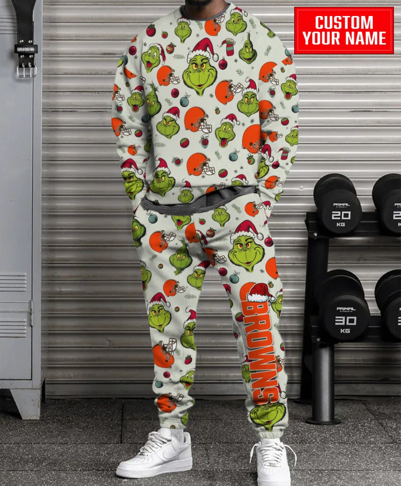 Cleveland Browns Christmas Sweatsuit