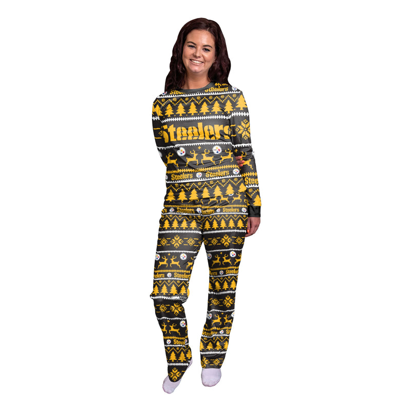 Holiday Pajamas for Pittsburgh Steelers Fans