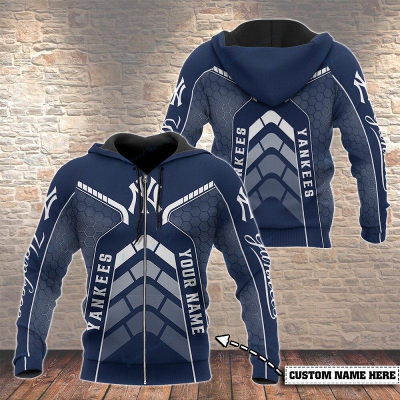 New York Yankees Hoodie Back View