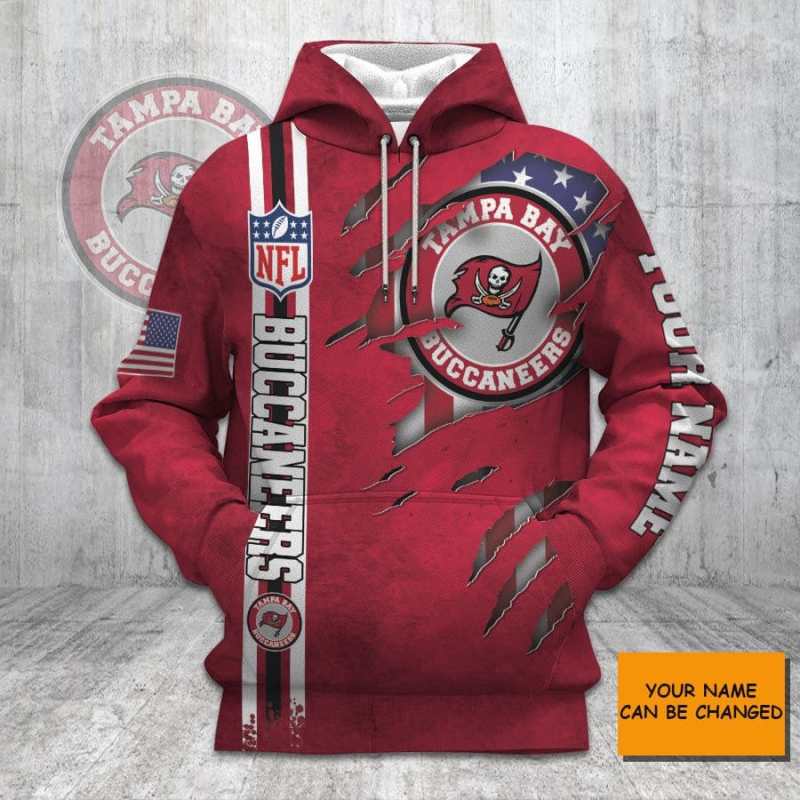 Tampa Bay Buccaneers Personalized Hoodie