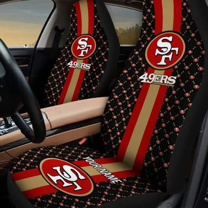 San Francisco 49ers Personalized Car Seat Covers