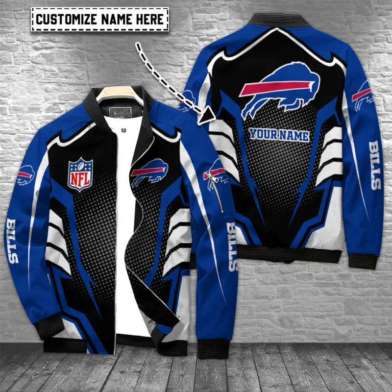 Buffalo Bills Personalized Bomber Jacket