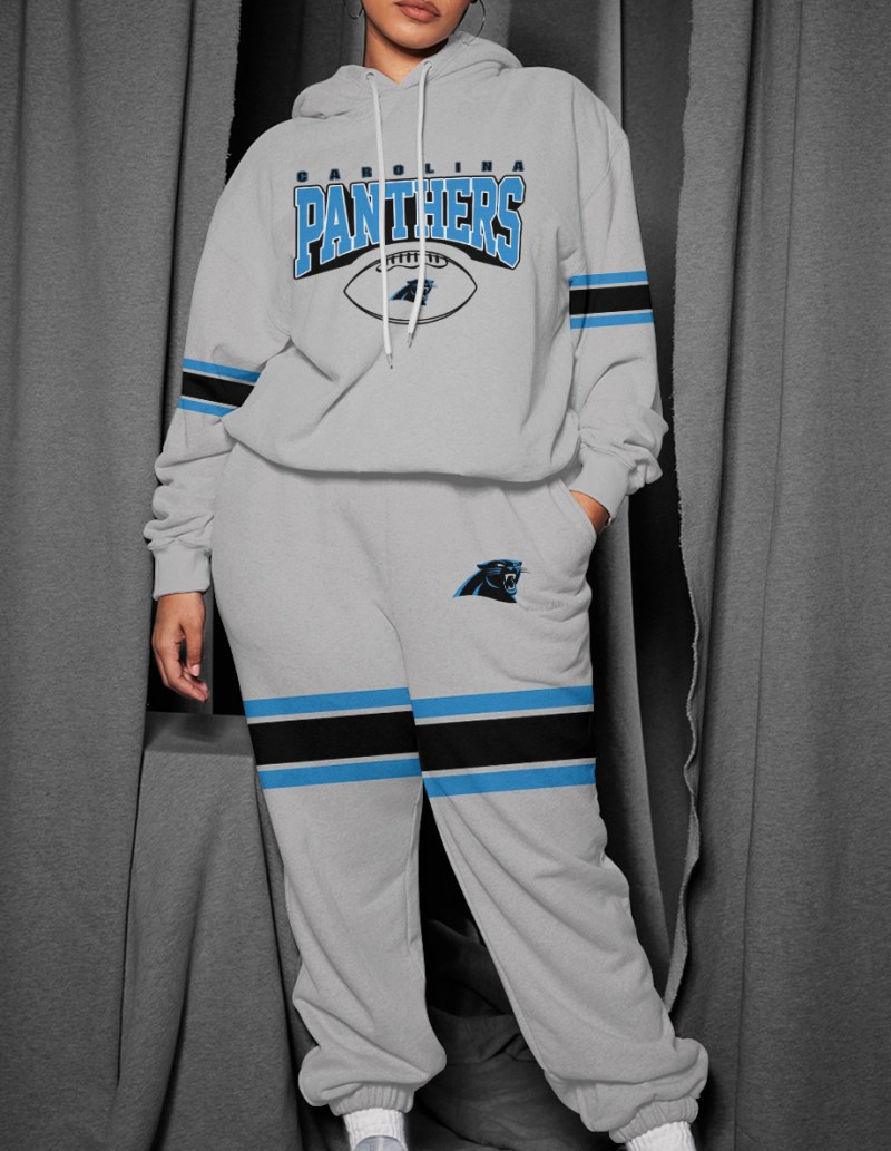 Carolina Panthers Combo Pullover Hoodie And Sweatpants