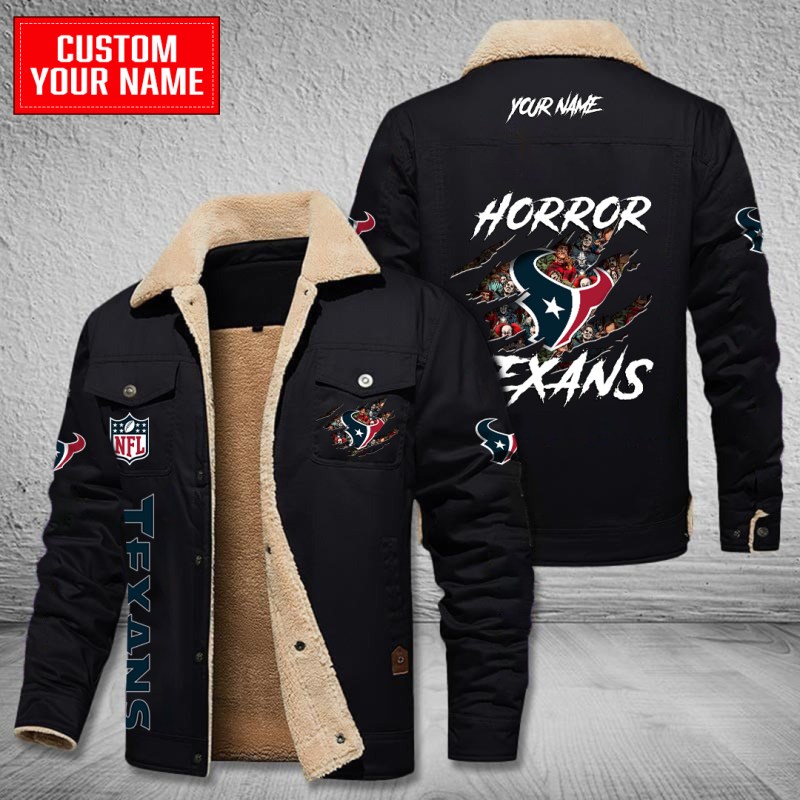 Houston Texans Bomber Jacket Black