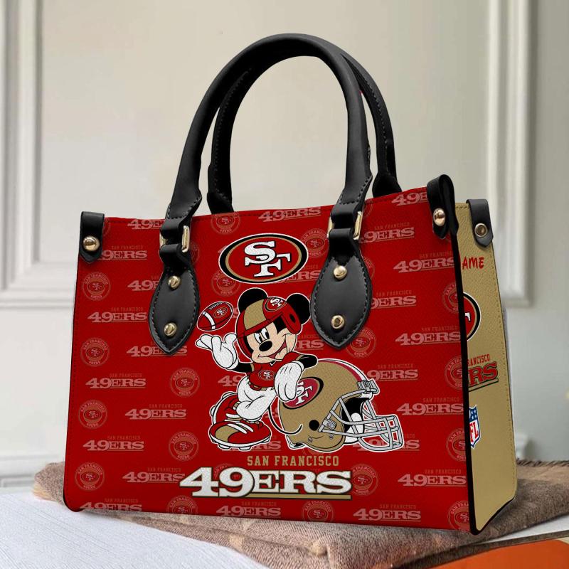 San Francisco 49ers Hand Bag Interior