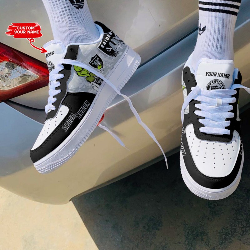 Las Vegas Raiders Personalized AF1 Shoes Stylish