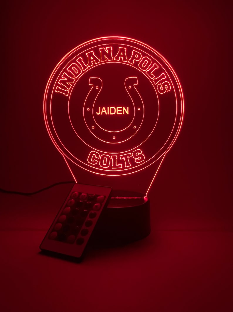 Color Changing Colts Lamp