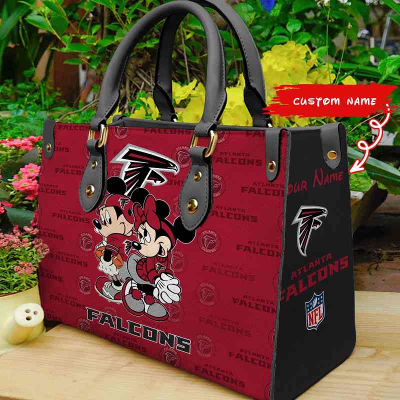 Mockup of Atlanta Falcons Hand Bag