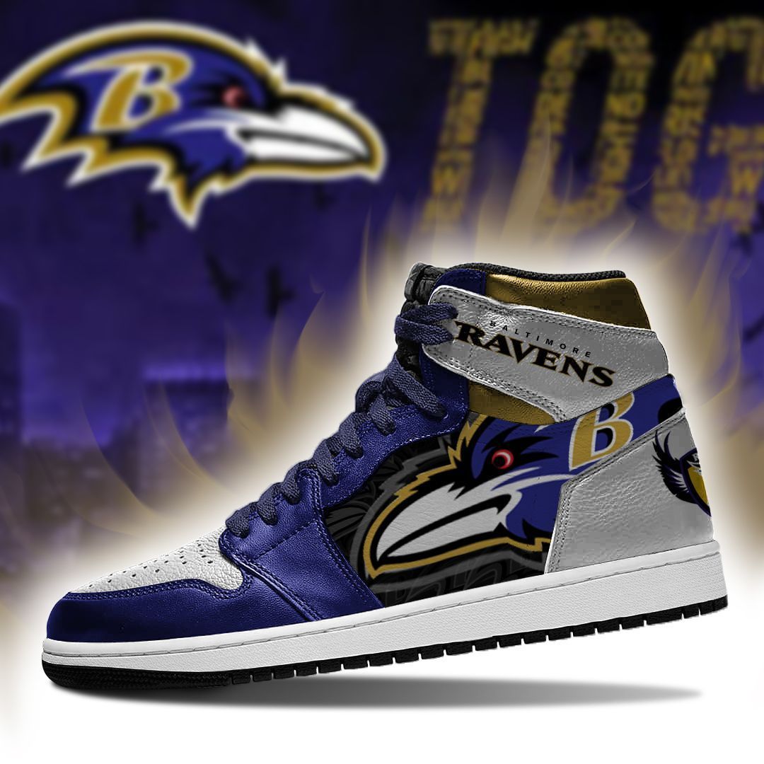 Baltimore Ravens Custom Jshoes Image 2