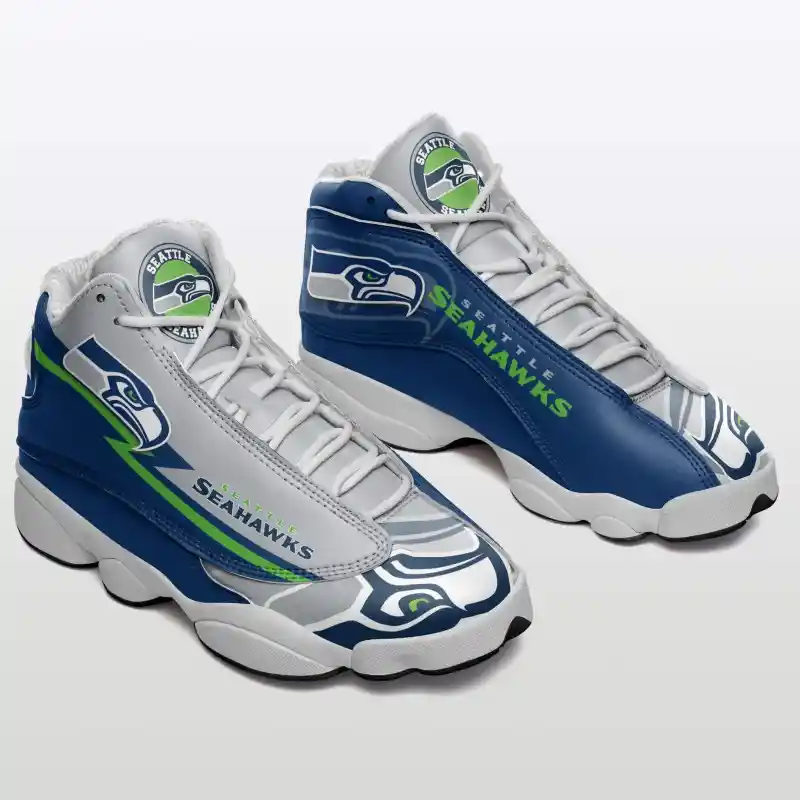 Seattle Seahawks Air JD13 Sneakers