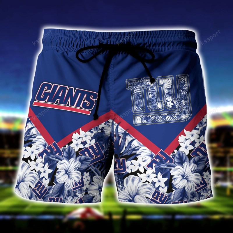 New York Giants Personalized Shirt and Shorts