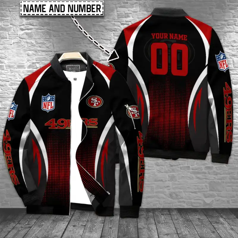 San Francisco 49ers Personalized Bomber Jacket