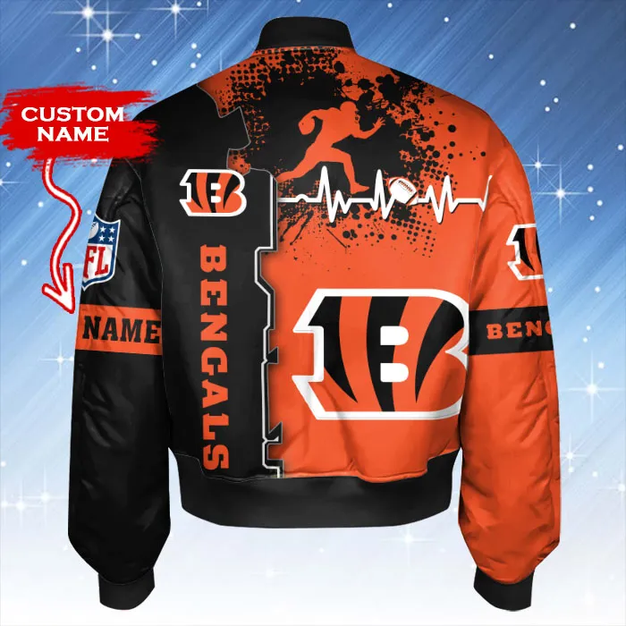 Cincinnati Bengals Bomber Jacket Details