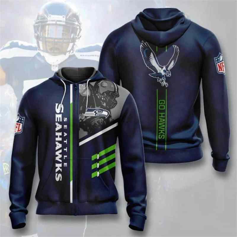 Seattle Seahawks Ugly Christmas Hoodie