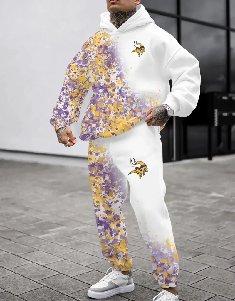 Minnesota Vikings Hoodie and Sweatpants