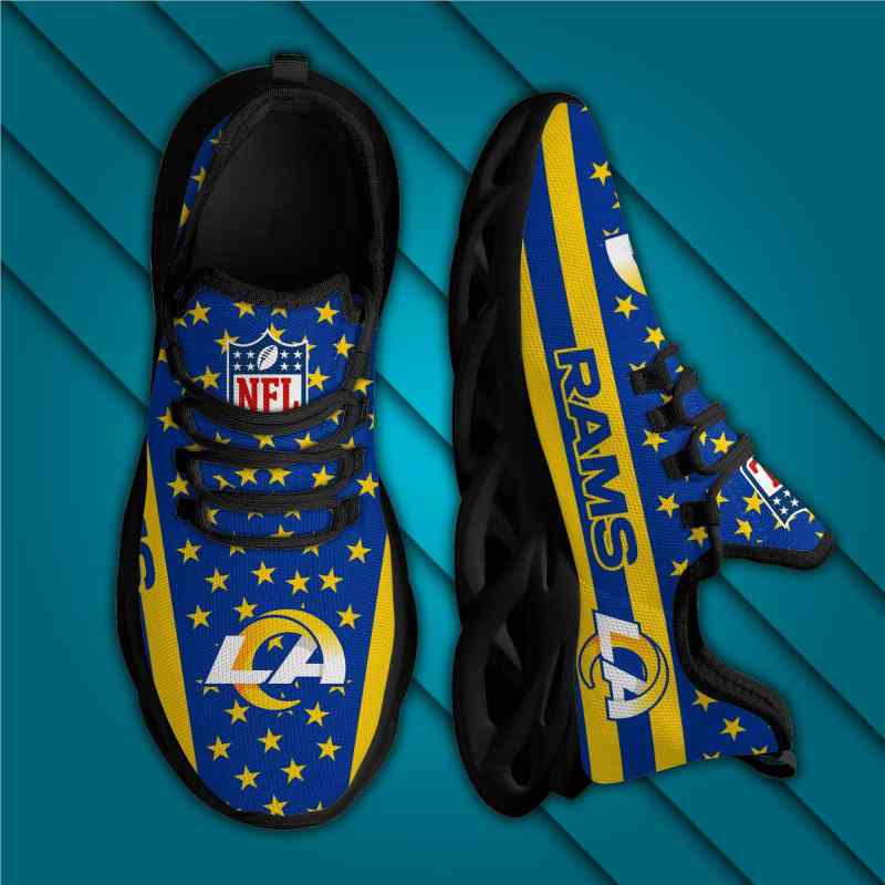 Los Angeles Rams Yezy Running Sneakers 5