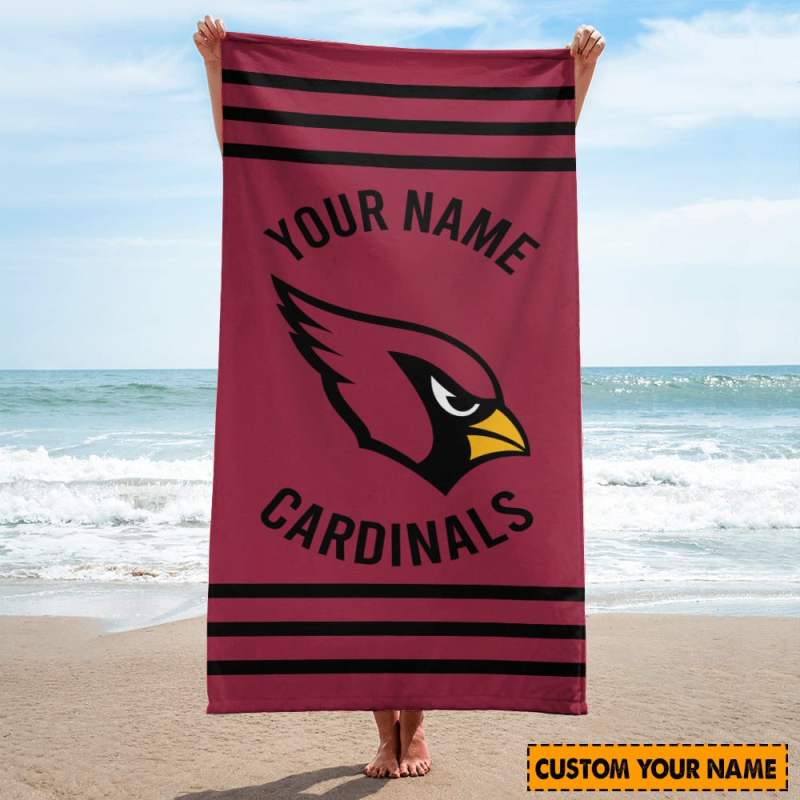 Arizona Cardinals Beach Towel 2