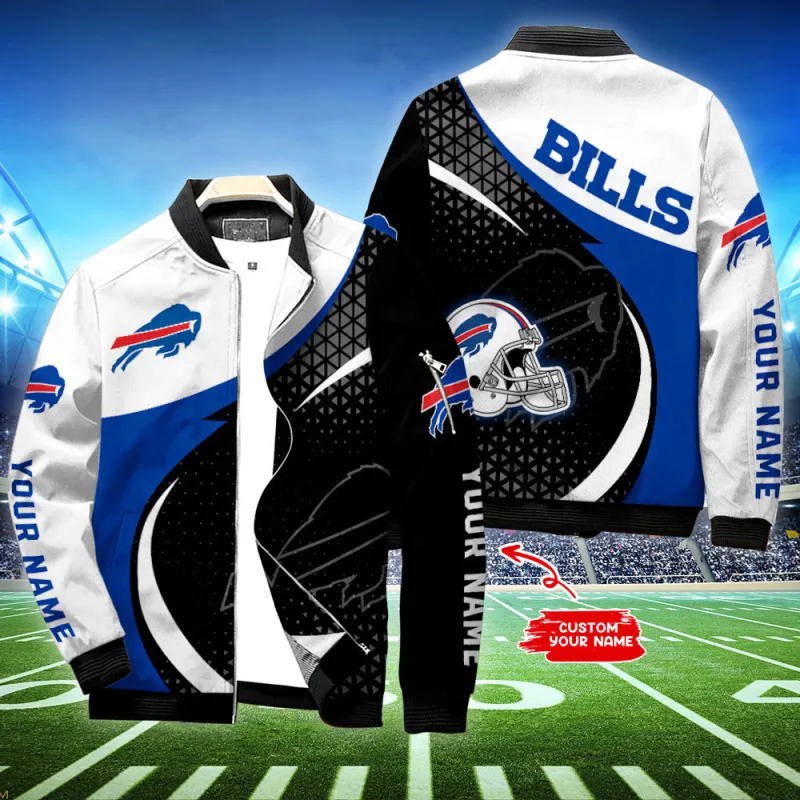 Buffalo Bills Personalized Bomber Jacket