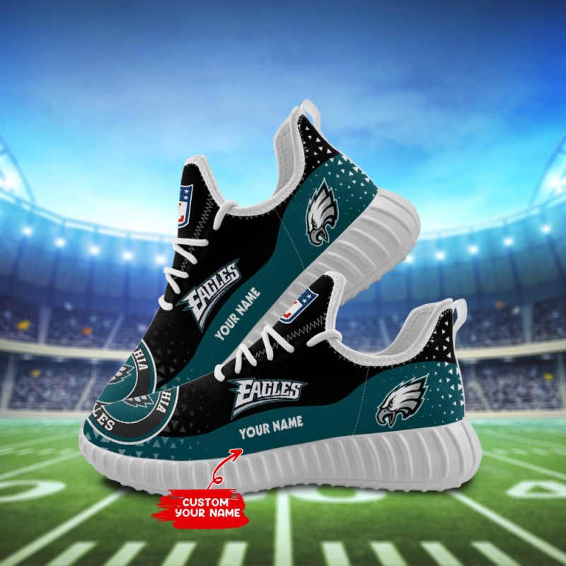 Philadelphia Eagles New Sneakers Side View