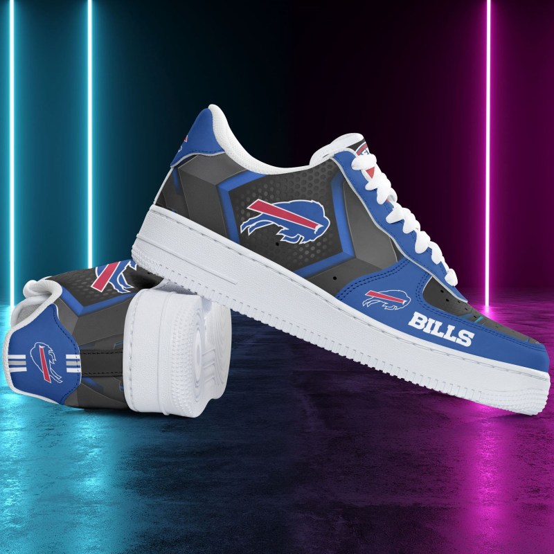 Buffalo Bills AF1 Shoes 195 Side View