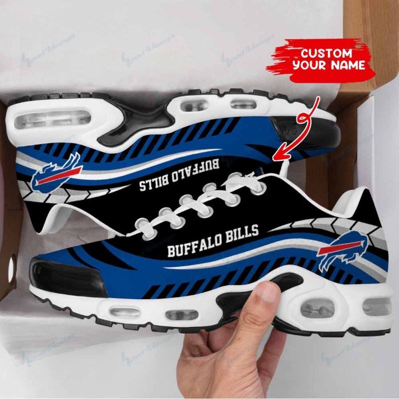Buffalo Bills Personalized Plus T-N Youth Sneakers