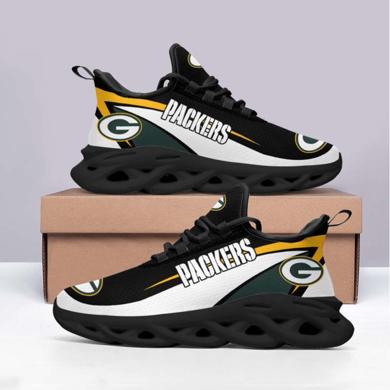 Green Bay Packers Yezy Running Sneakers Back