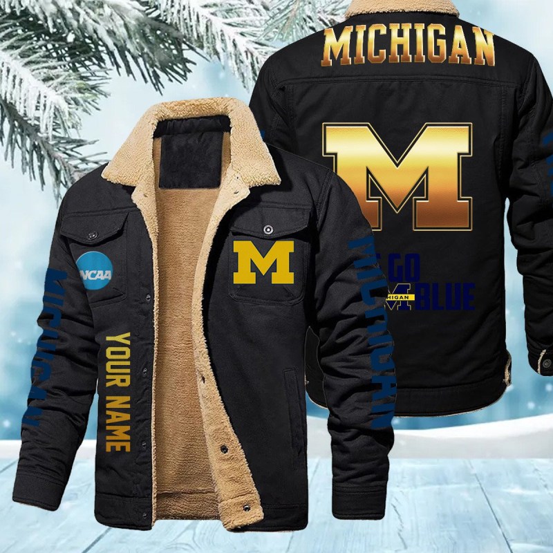 Michigan Wolverines Jacket Image 1