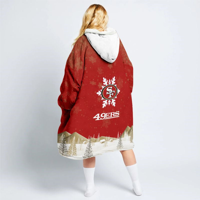 San Francisco 49ers Snug Hoodie Image 2