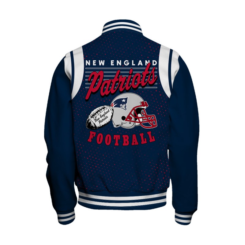 New England Patriots Varsity Jacket 3