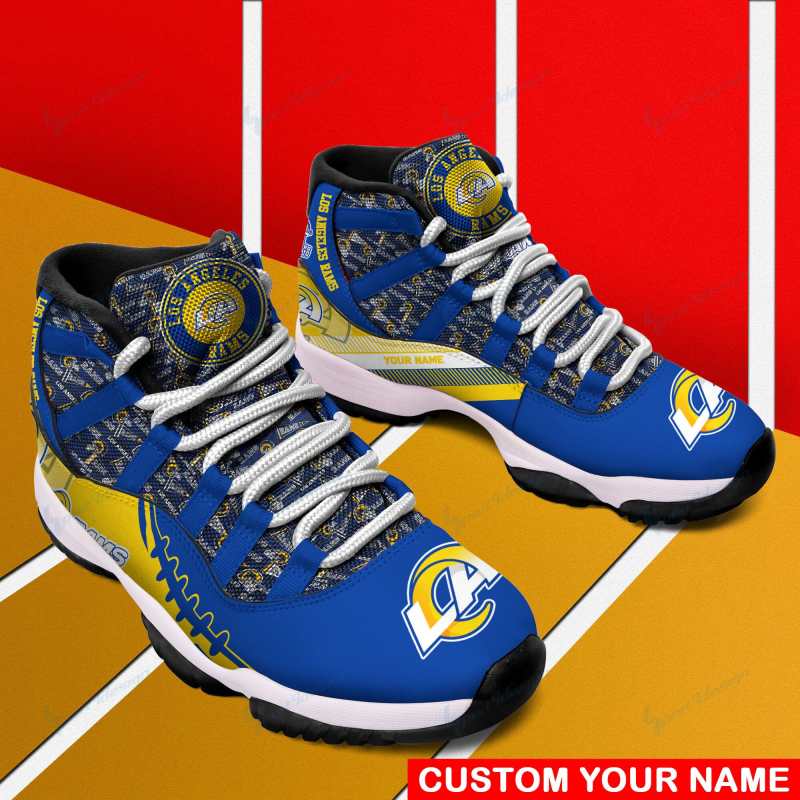 Los Angeles Rams Sneakers Side View