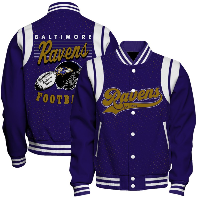 Baltimore Ravens Varsity Jacket