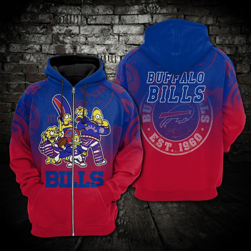 Buffalo Bills Hoodie BB18 for NFL Fans