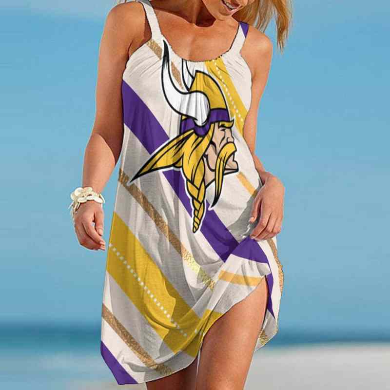 Minnesota Vikings Beach Dress