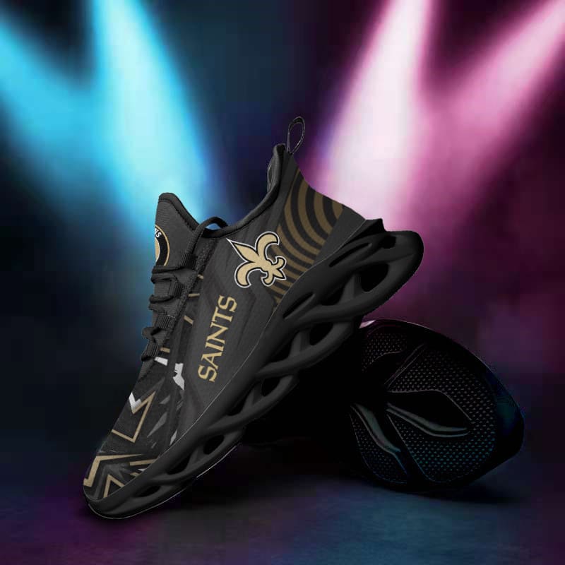 New Orleans Saints Sneakers Side View