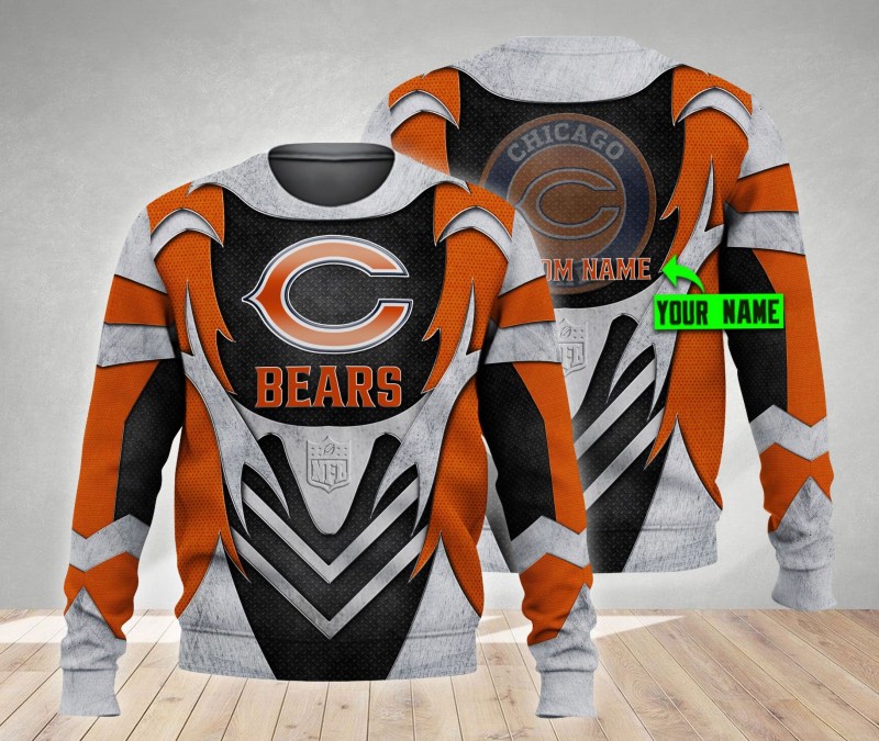Personalized NFL Christmas Sweater
