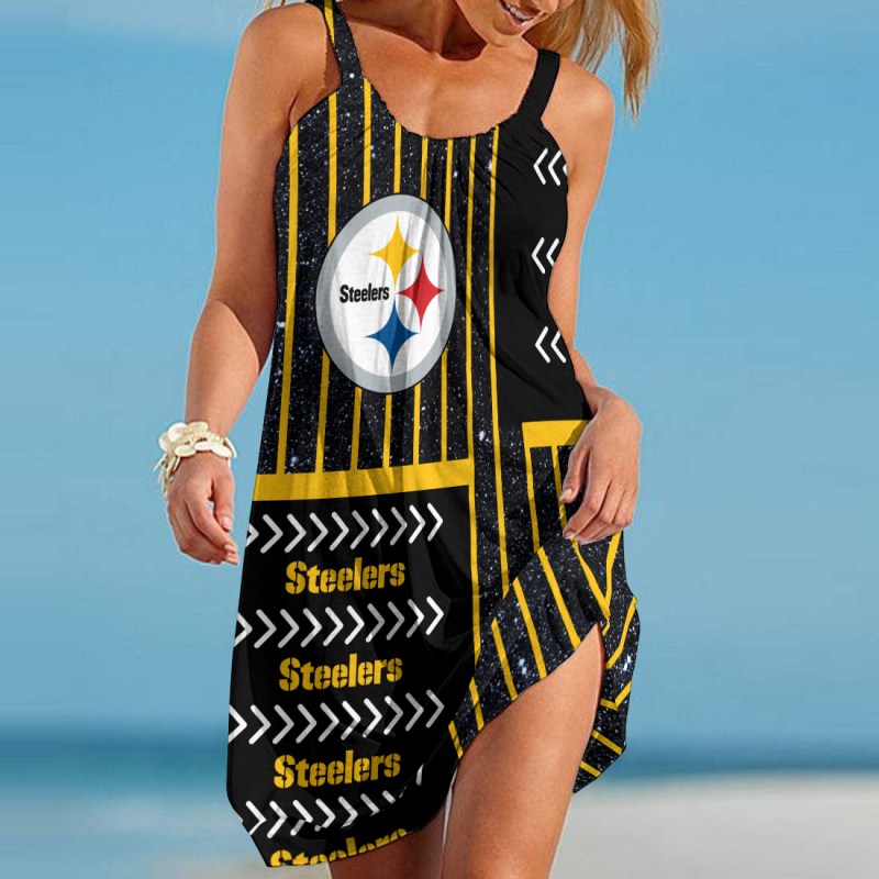 Pittsburgh Steelers Beach Dress