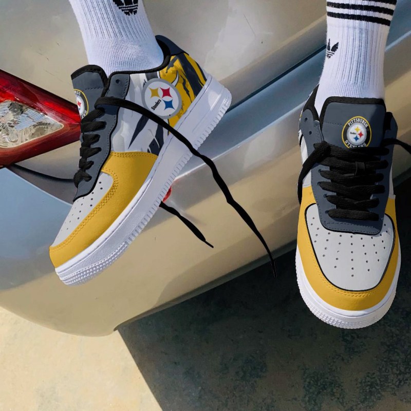 Stylish Pittsburgh Steelers AF1 Shoes