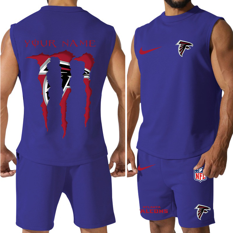 Atlanta Falcons Tank Top and Shorts 9