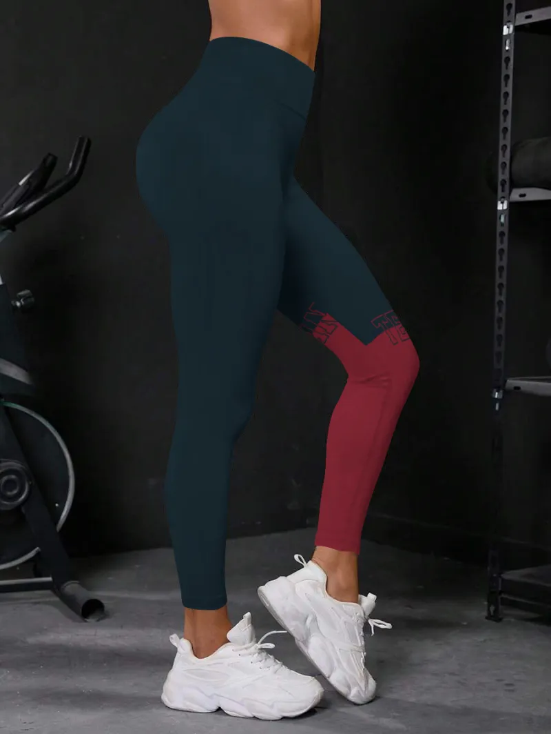 Houston Texans High Waist Push Up Printed Leggings