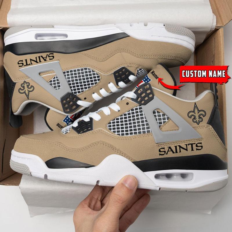New Orleans Saints AJ4 Sneaker 3