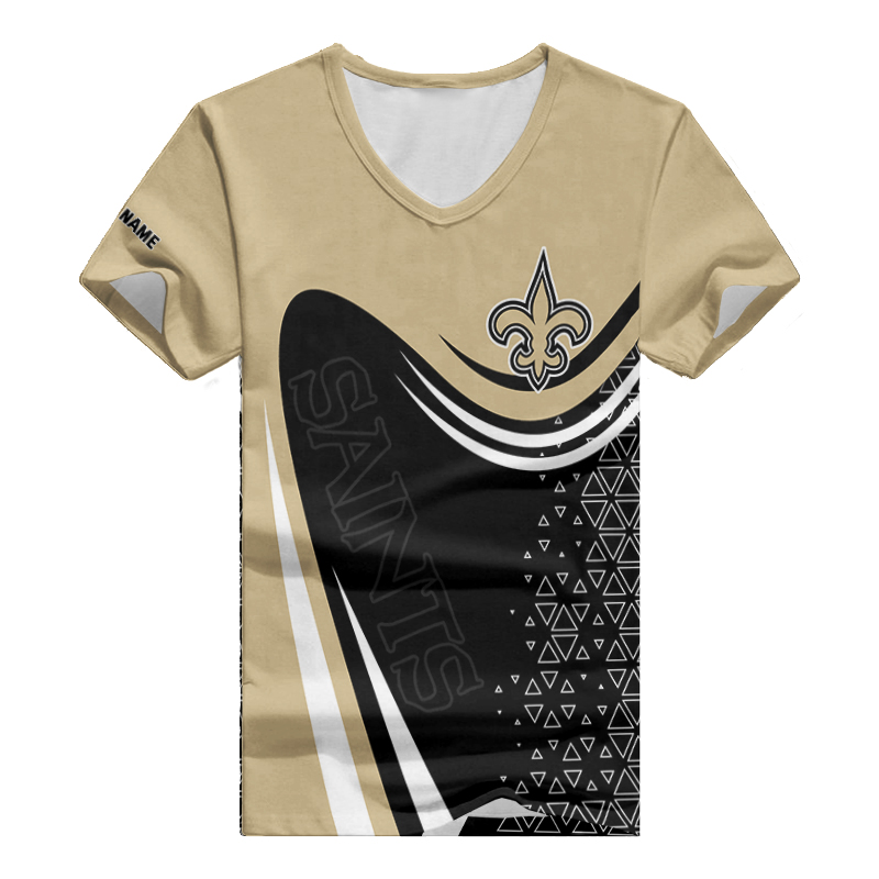 New Orleans Saints Women's T-shirt Back View
