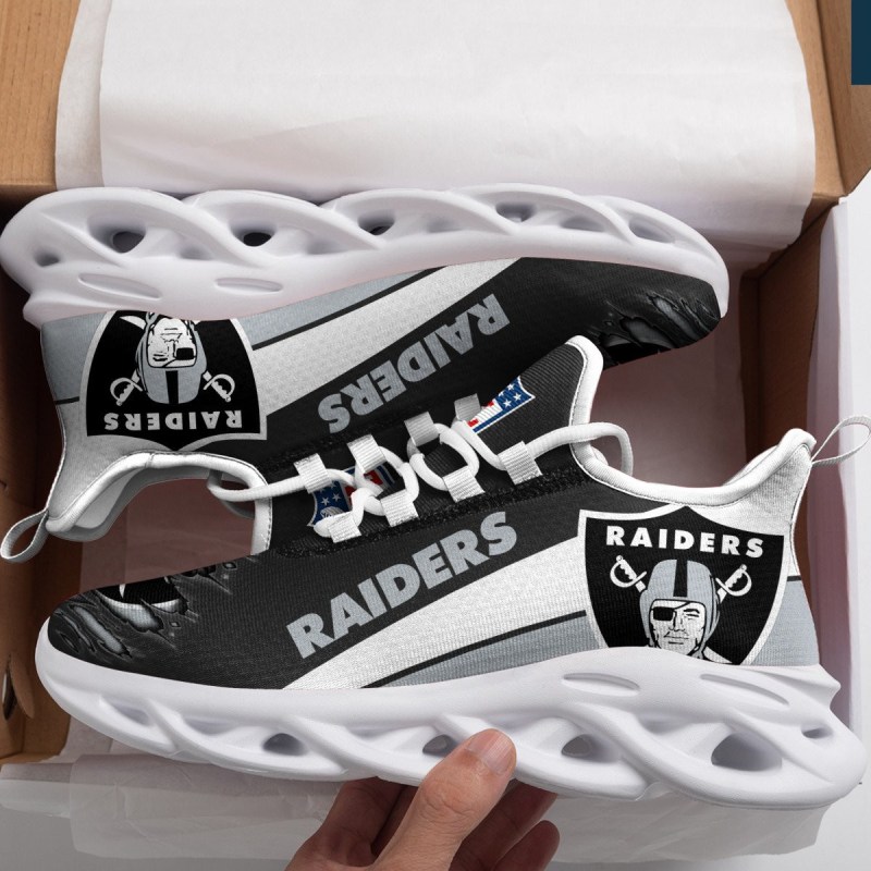 Las Vegas Raiders Yezy Running Sneakers