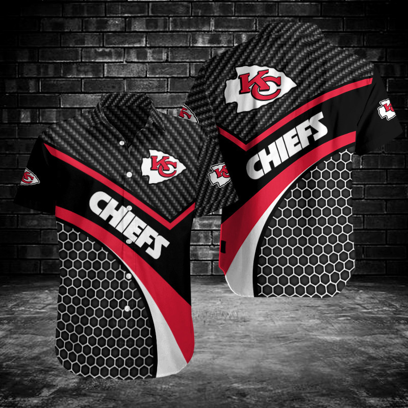 Kansas City Chiefs Button Shirt Sizing Chart