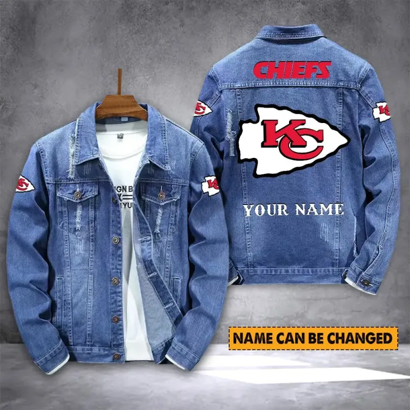 Kansas City Chiefs Denim Jacket